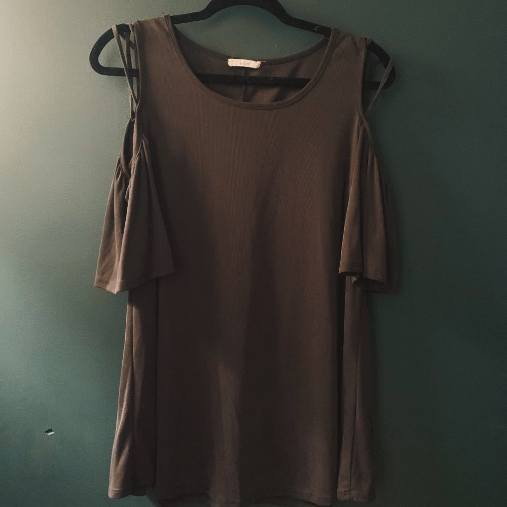 Cold Shoulder Blouse